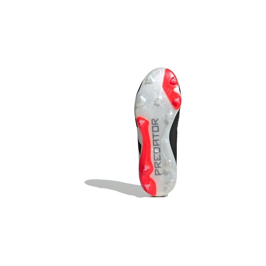 adidas Predator 24 Elite FG Core Black Cloud White Solar Red GS IG7746