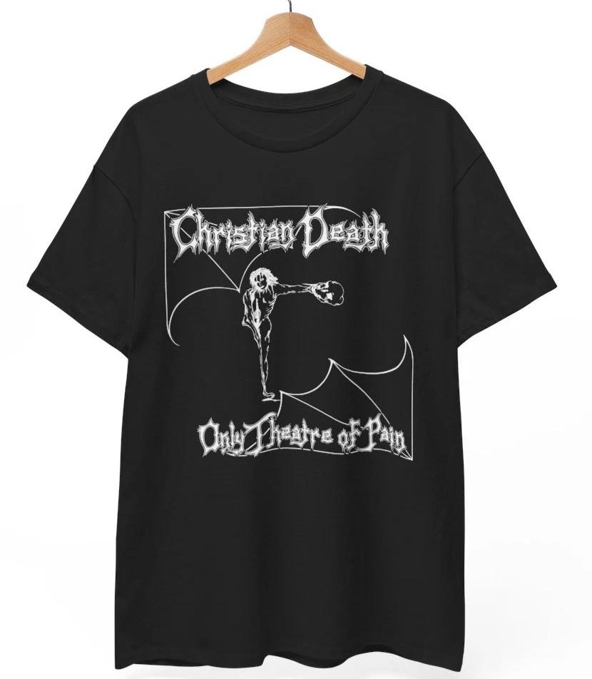 Christian Death Only Theatre of Pain Rozz Williams Unisex Goth Deathrock Tee XL