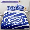 Set Copripiumino Stampato Portsmouth F.C. – include 1 copripiumino e 2 federe coordinate Decorazione per la camera da letto Regali di Natale