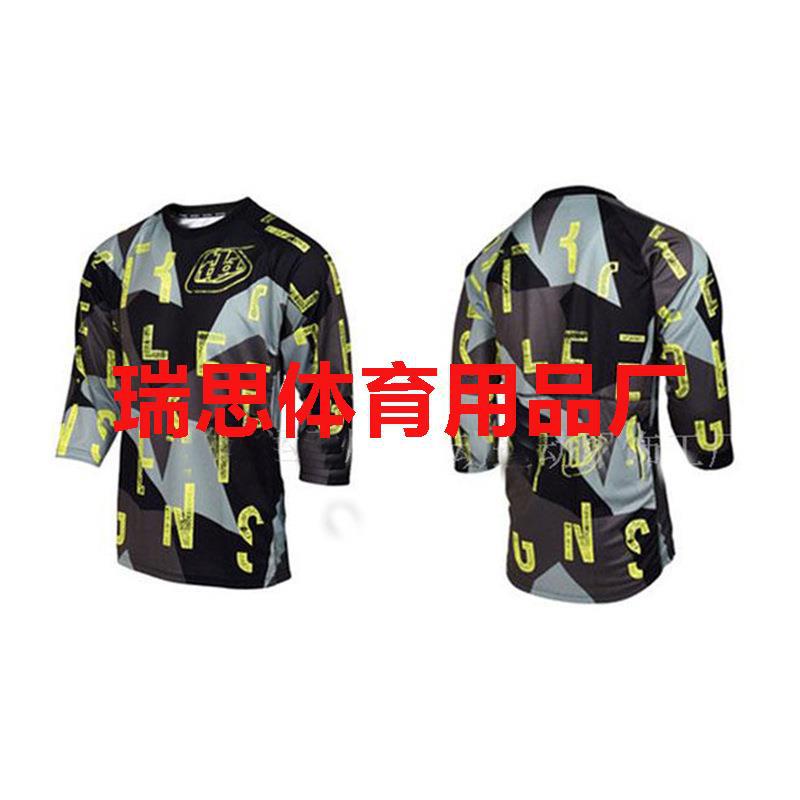 , off-road racing suit, European and American sizes, versatile and handsome, seven-quarter-sleeved T-shirt, perspiration, breathability, comfort