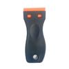 Compact Plastic Scraper for Stain and Glue Removal - Ideal for Car Film Application and Household Cleaning