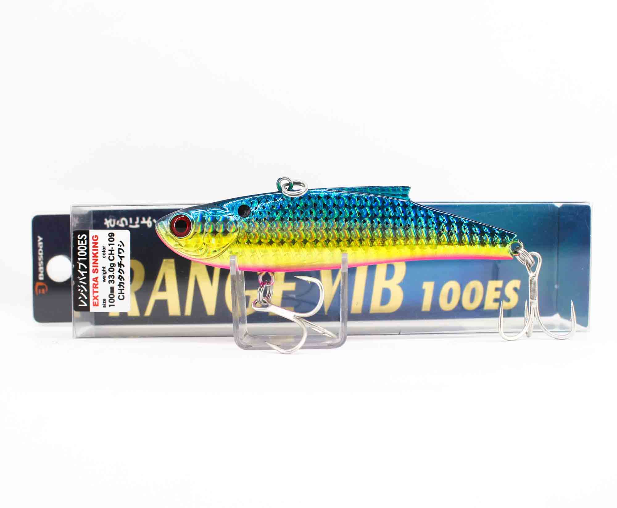 

Bassday Range Vibe 100 ES Дополнительная тонущая виброприманка LH-521 (0393)