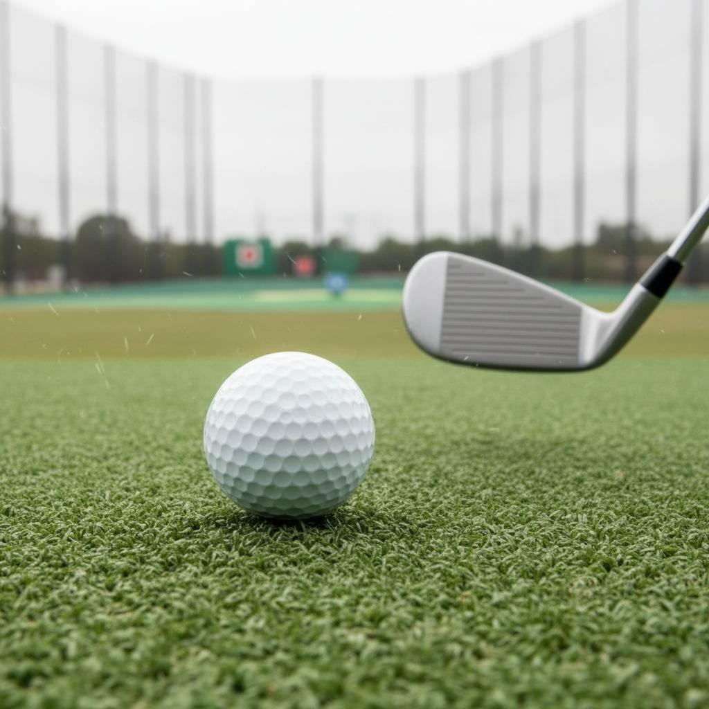 7 Pieces Water Golf Practice Ball High Rebound Water Practice Golf Ball Sports Gear Long Distance 2-Piece Construction