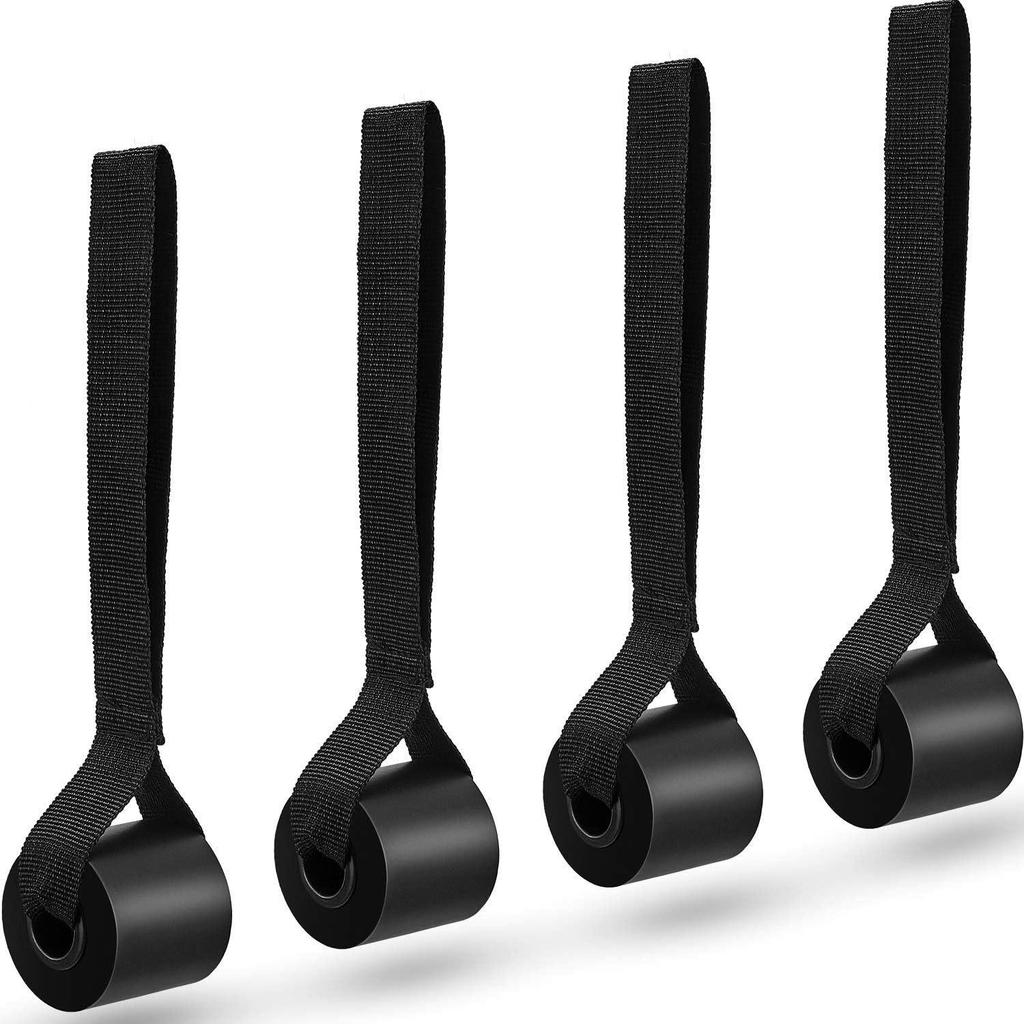Fitness Resistance Band Handle Door Anchor Clip Foam Accessory