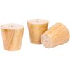 Wood Furniture Legs Cabinets Sofa Feet 2 Inch 4PCS Solid Wood Color Tapered