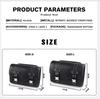 Motorcycle Saddlebag Side Bag Retro PU Motorcycle Tool Bag For ADNOH Rebel 250 500 For Rebel 1100 300 For W400 W650 SR400 XL883L