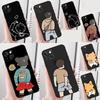 Cartoon Couple Love Boy Girl Phone Case For iPhone 16 Pro 15 Pro 11 13 14 Pro Max 12 Mini XR 16 15 Plus 16e Cover Shell