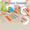 Color Sorting Toys Colorful Ball Return Game Interactive Matching Sensory Educational for