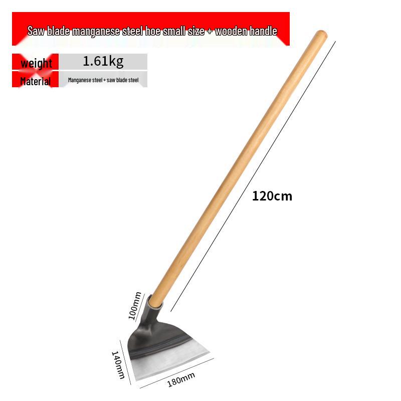 Vegetable Planting Hoe: Versatile Household Tool for Weeding & Digging, Made from Thickened Manganese Steel