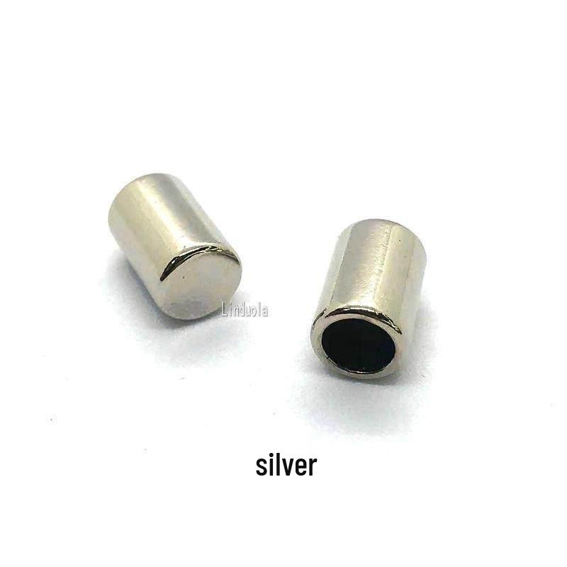 6MM Round Metal Drawstring Stopper Buckle for Hoodie, Pant, and Hat Adjustments