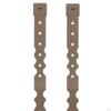 2 Pieces Malice Clips Strap Buckle Flexible for Backpack Pouch Bag Accessory
