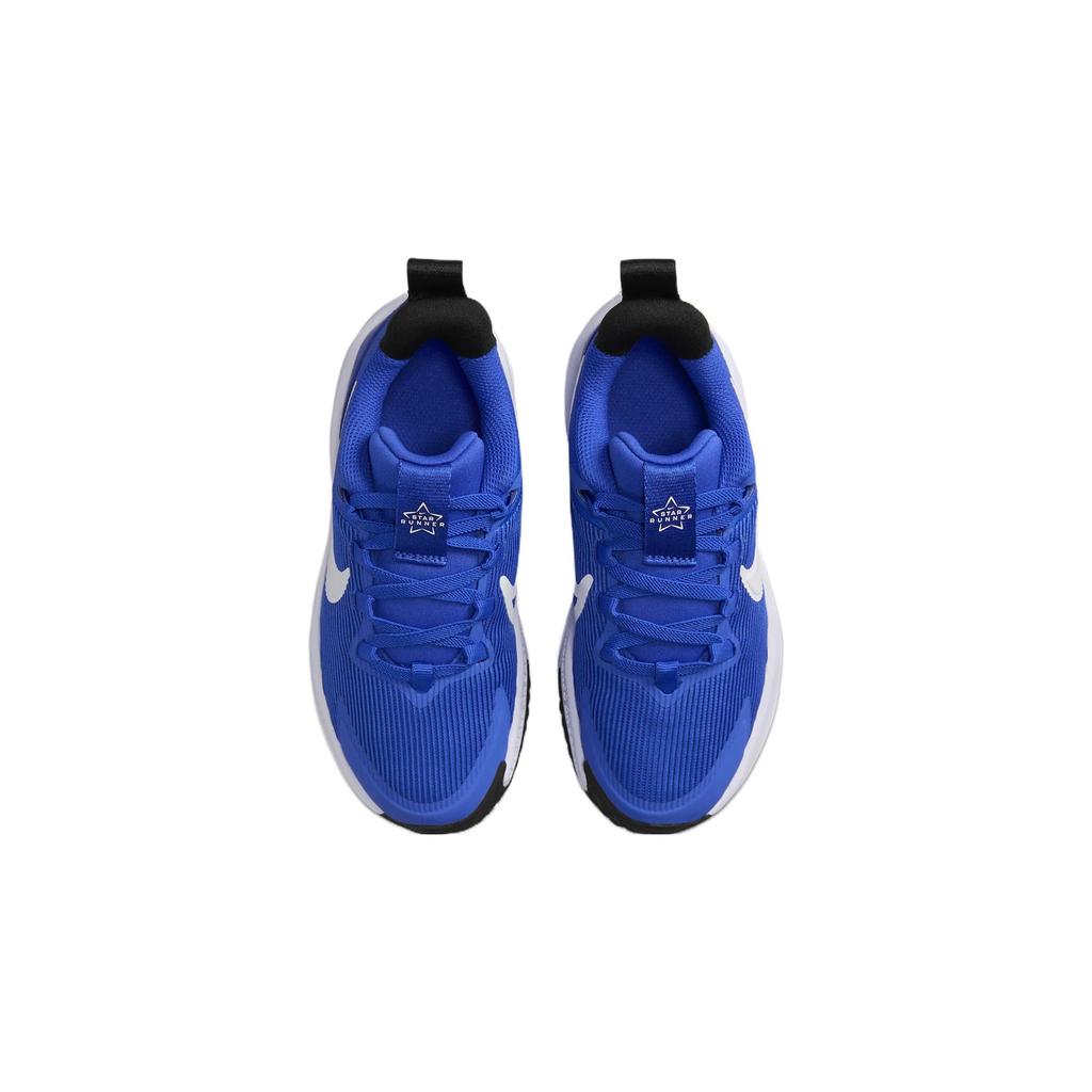 Nike Star Runner 4 PS Hyper Royal Kids Sneakers Blue Black White DX7614-400