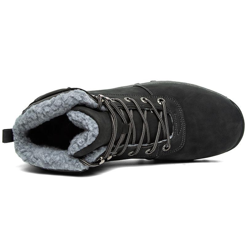 Pánské plyšové turistické boty Outdoorové boty Velké bavlněné boty 36-48