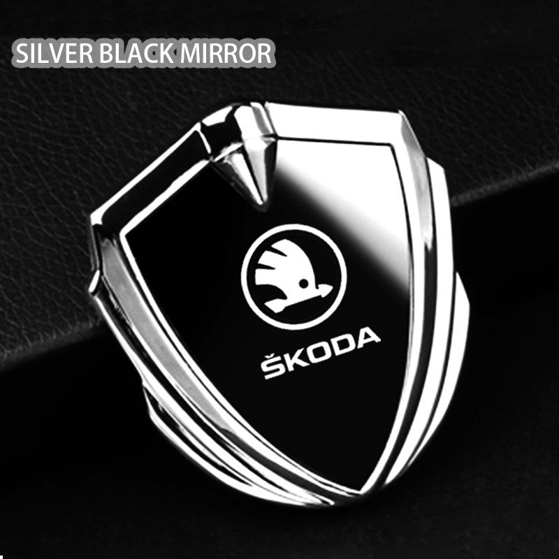 2025 Hot For Škoda Skoda Octavia 2 Kamiq Karq Ushaq Slavia Superb Accessories Car Body 3d Metal Shield Decorative Styling Stick