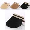 High-quality Korean Bowknot Top Hat Straw Hat Duck Tongue Hat Women's Summer Sunshade Beach Hat