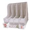 Desk File Organizer Multiple Compartments Strong Plastic Large Capacity Detachable Large Capacity