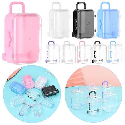 Decoration Doll Handbag Case Dolls Miniature Toys Jewellery Box Lovely Small Clutch Mini Suitcase
