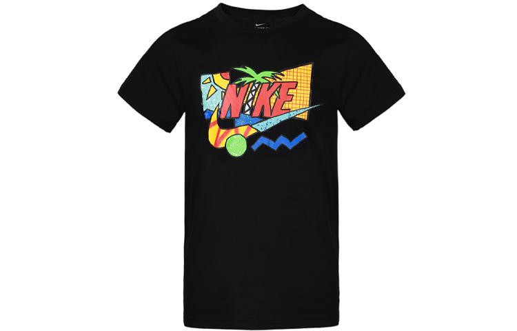 

Nike T Shirts Men s Black Crew Neck Moderate Straight Fit CW0427-010 XL