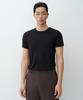 [Hittandard] Crew Neck Short Sleeve Undershirt [Black]