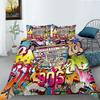 Quilt Cover Pillowcase Two or Three-piece Set Hip-hop Series 3D Digital Printing Polyester