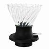 Immersion Dripper with Switch, Plastic Coffee Dripper with Trapezoidal Filter, Coffee Maker, 1-2 Cup Capacity, Simply Pour Hot Water Into the Tank, Di