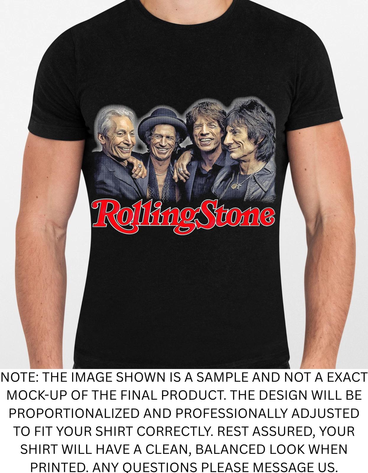 Men s and Women s T-shirts Rolling Stone Graphic XXXL