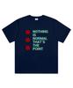Deomopeuhauseu Nothing Normal Oversized Short Sleeve T-Shirt Gray