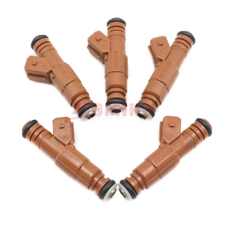Fuel Injector Nozzle 5PCS Fit for Volvo S80 S60 C70 V70 2.4L 2.5L 1998-2009 5pcs/lot 0280155831