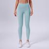 Eco-Friendly Biodegradable High-Waisted Yoga Leggings Women Ultra-Stretchy Seamless Fit 9/10 Length Workout Pants