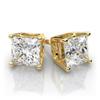 Zircon Earrings With Four Claws Earrings