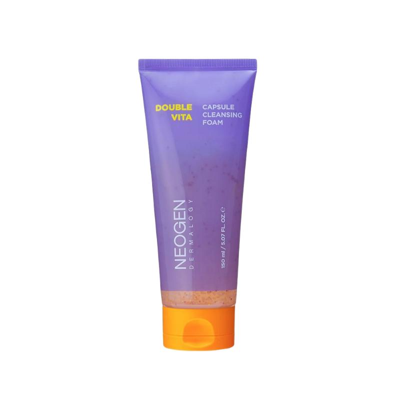 NEOGEN Dermalogy Double Vita Capsule Cleansing Foam | Brightening & Deep Vitamin Care | 150ml