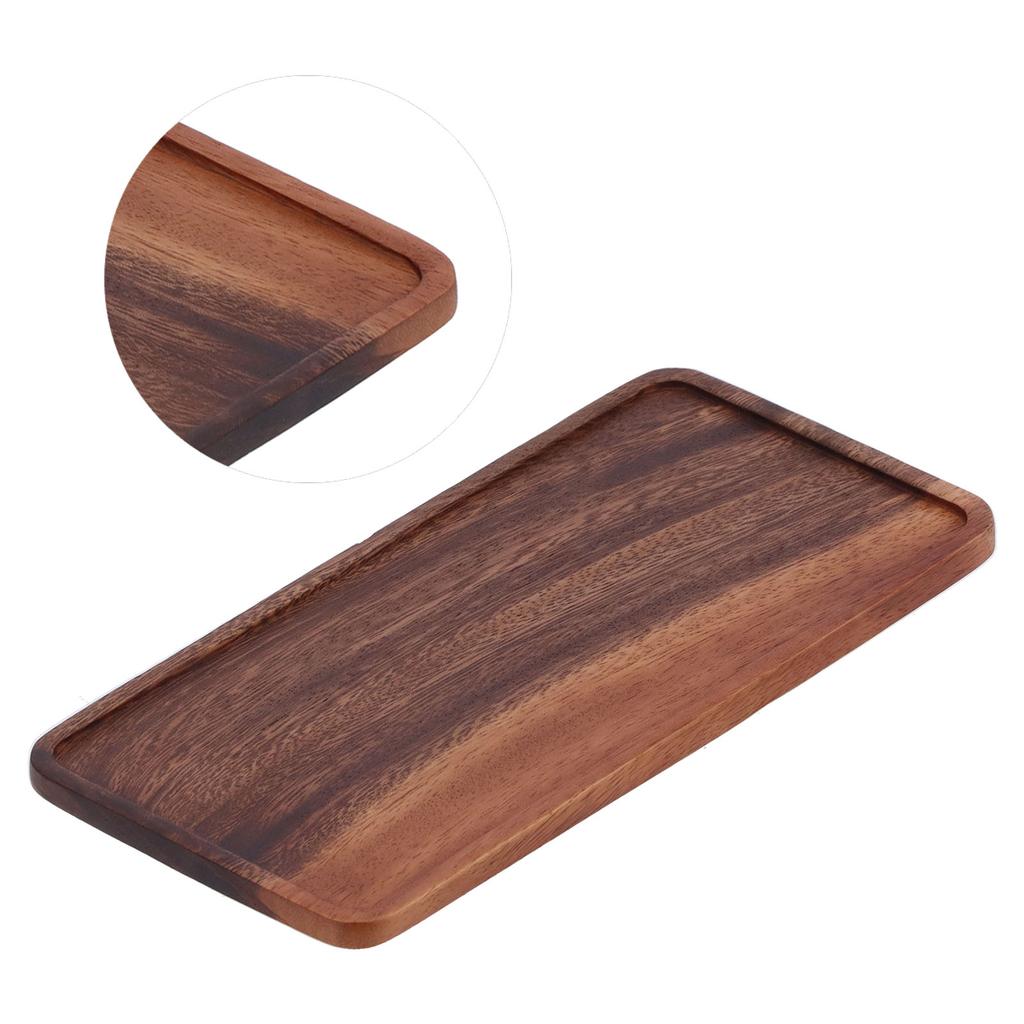Wooden Tray Walnut Chinese Style Hand Polished Clear Texture Tea Set Tray for Home Hotel