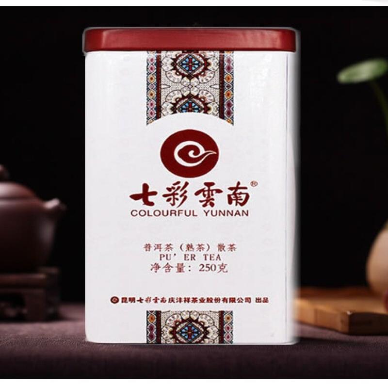 

Yunnan Bulang Mountain Grade 1 Premium Pu-erh Ripe Loose Leaf Gift Box 250g 250g