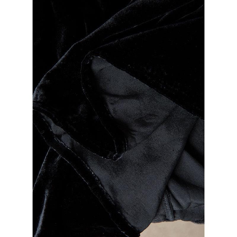 Velvet High Waist A-line Midi Skirt – Retro & Versatile Design