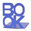 2pcs Bookend Book Stand Support Sample Bookend Iron Desktop Art Non Slip Rack Shelf Holder School Stationery Office Accessories