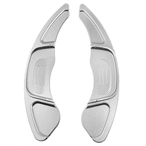 VW Volkswagen Compatible Paddle Shift Aluminum Silver Golf 7GTI/GTF/R Scirocco R Steering Paddle Shift Extension Accessory Parts