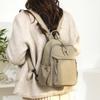 Schoolbag Small Backpack Women's 1011 New Fashion Large Capacity Breast Bag Casual Versatile Multifunctional Women's Travel Backpack