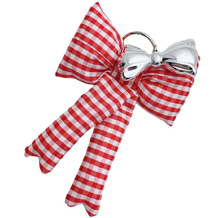 Fashion Bowknot Phone Charm Keyring Handmade Keychain Stylish Bag Pendant Backpack Purse Decors Perfect for Parties