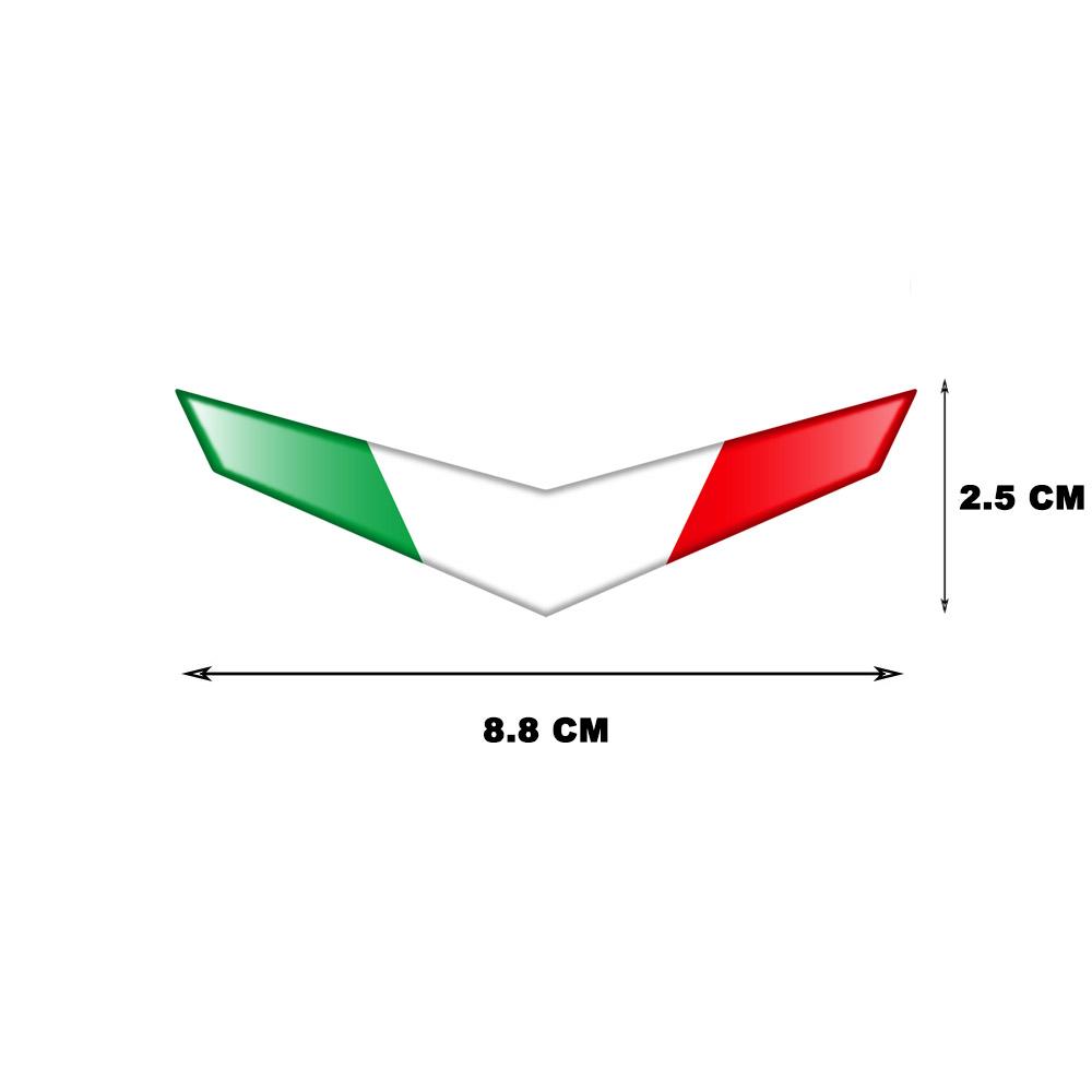 

3D світловідбиваюча мотоциклетна наклейка Велосипед Передній обтічник автомобіля Італія Аксесуари для наклейок для Ducati959 969 V4 Aprilia RSV4 Benelli 002