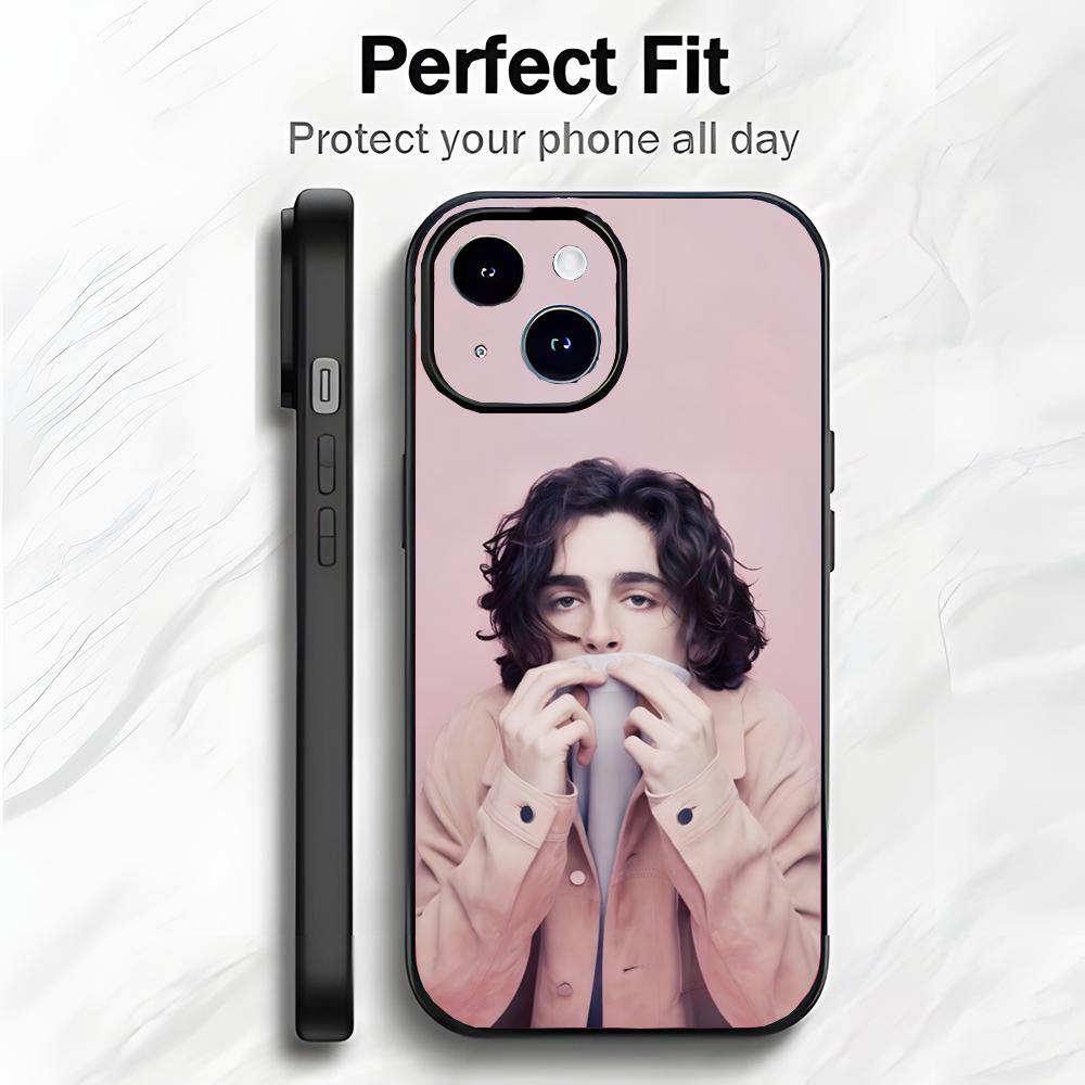 

Handsome Hollywood Actor T-Timothy Chalamet Phone Case Phone Case Soft Packaging Lightweight For iPhone17 16 15 14 13ProMax iphone12promax