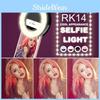 Phone Selfie Ring Light With Usb Rechargeable Power For Makeup And Video Recording