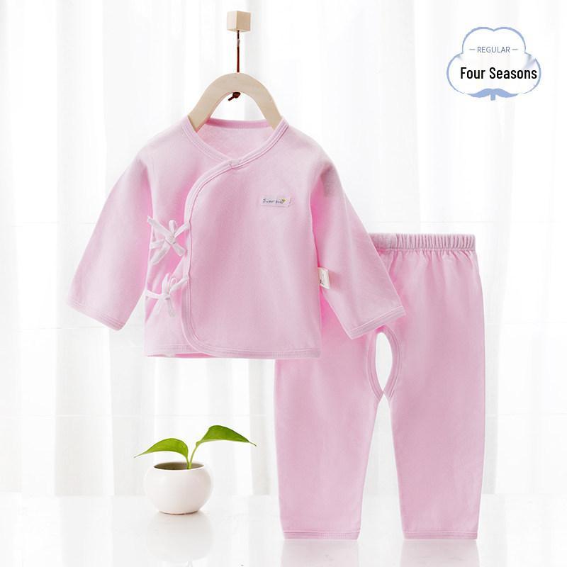 Herbst-/Winter-Outfit für Neugeborene: Gemütliches Baby-Hauskleidungs-Set