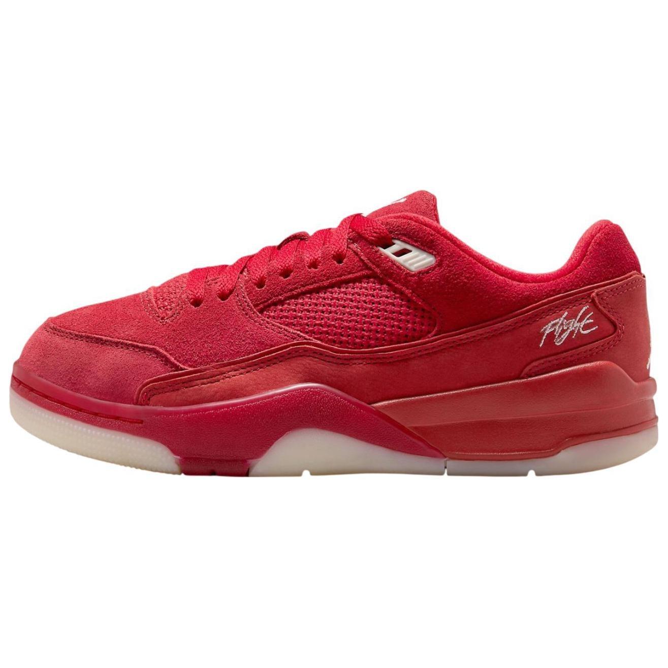 (WMNS) Air Jordan Flight Court Varsity Red Muslin Sail Women s FZ9854-601 EU 42