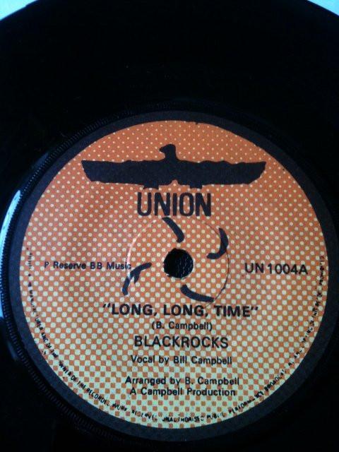 

7inch Record BLACKROCKS - Long, Long, Time UN1004 Union Records UK Reggae, Ska & Dub Used