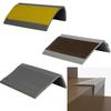 1pc PVC Stair Nosing 100cm Stair Case Nosing PVC 5x2cm Tair Anti Slip Nosing Rubber Angle Step Edge L Shape Anti Slip Strips