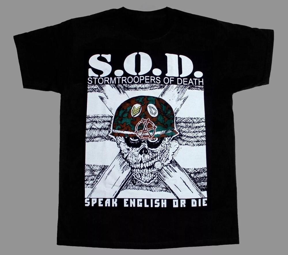 

Retro Stormtroopers Of Death S.O.D Short Sleeve Unisex All Size T-Shirt Unisex T-Shirt M