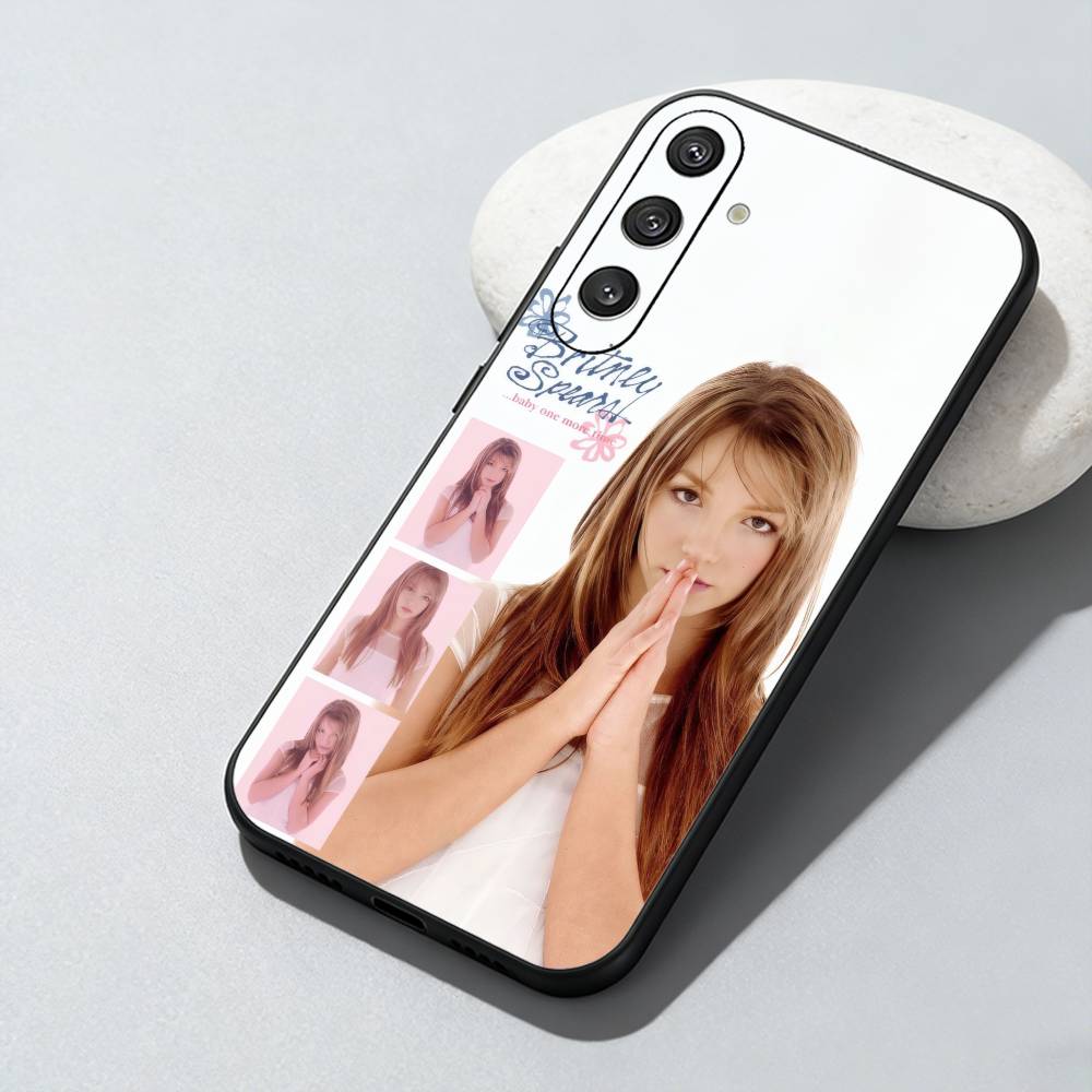 90s Beauty B-Britney S-SpearS Phone Case For Samsung Galaxy A73,A72,A71,A70,A52,A51 Others Soft Black Cover