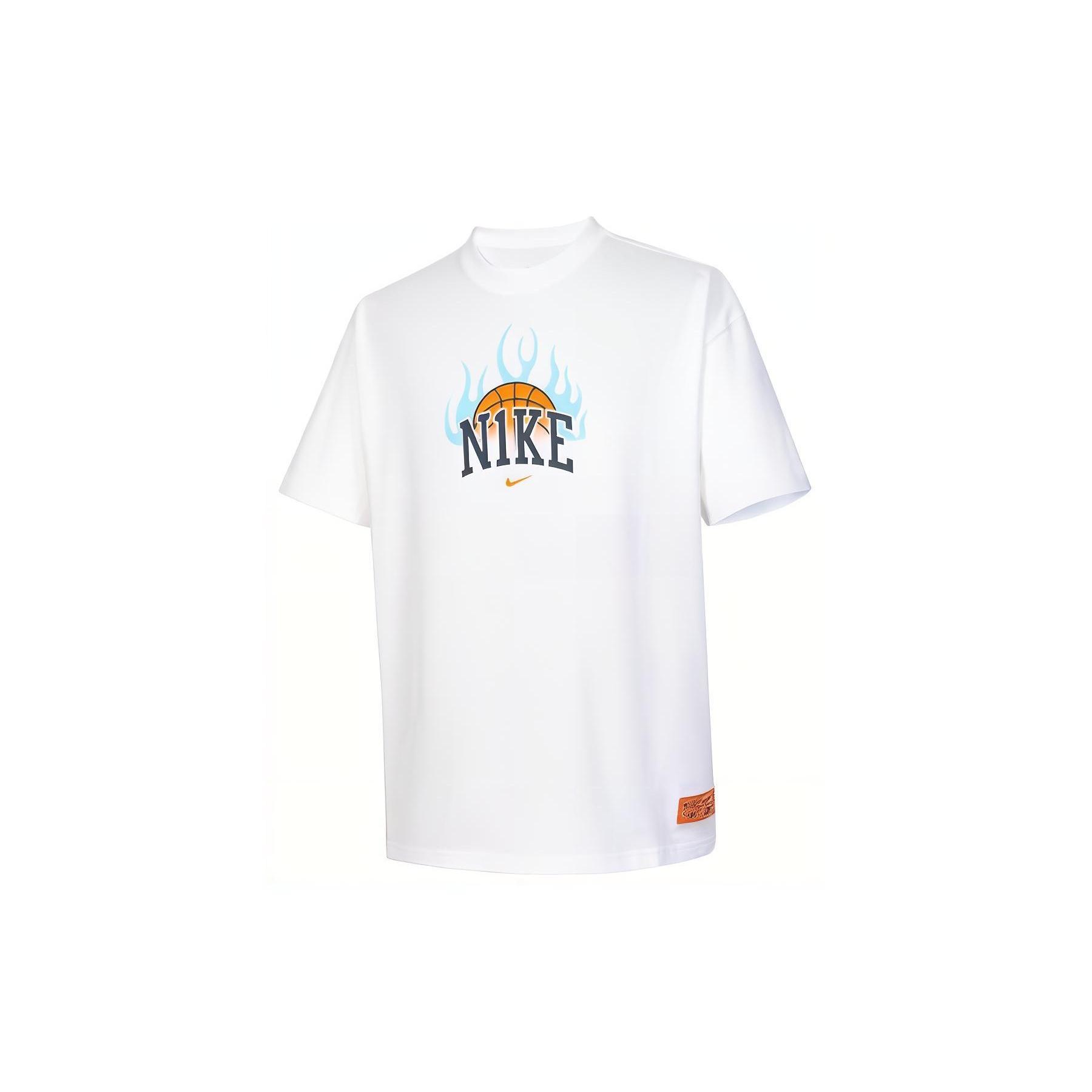 Nike Graphic T-shirt White Men s HF6156-100 XL