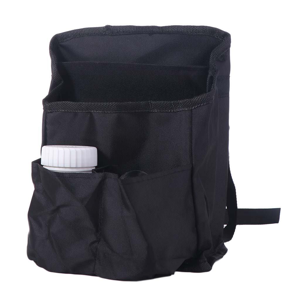 Save Space Walker Bag Folding Compact Mobility Organizer Rollator Side Storage Bag Elderly