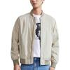 Jeans Autumn Minimalist Embroidered Square Label Casual Long Sleeve Jacket Men Jackets Light-Coffee J323578-PED